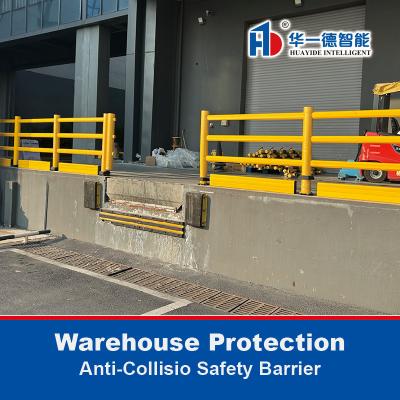 China Warehouse platform Protector Anti-Collision Safety Barrier Guardrails Sliding Door for sale