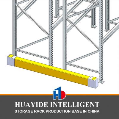 China Kerb Direct Barriers Rack End Guard Racking upright Protector safety barrier Anti-Collision Guardrails for sale