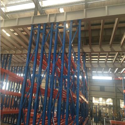 Cina Pallet resistente d'acciaio di Q345B che tormenta 10 strati del magazzino dello scaffale del pallet in vendita