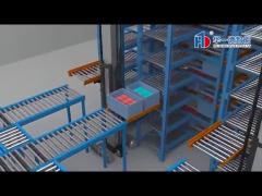 Multi Shuttle System, Automated High Density Storage Radio Shuttle Pallet Racking with shuttle