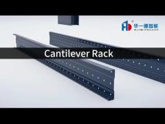 Industrial Heavy Duty Warehouse Single or Double-Sided Cantilever Racking for Pipe Storage