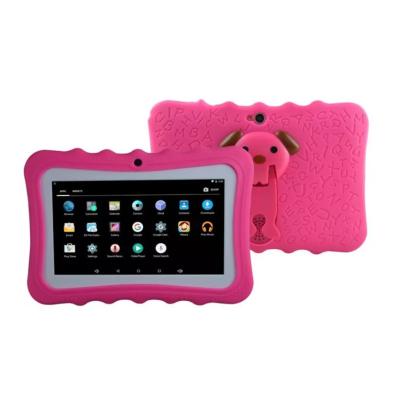 China 7 Inch Kids Android Tablet OEM ODM Factory Manufacture Hard Price For Kids Touch Pad PC With Covers for sale