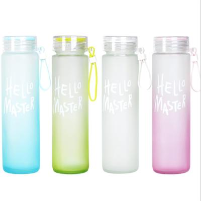 China High Quality Sale Glass Water Bottle Viable Hot Tea Insulated Popular Customized Logo for sale