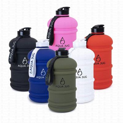 China 1L-3.78L Sustainable Wide Mouth Sports Bottle BPA Free Plastic Water Bottles for sale