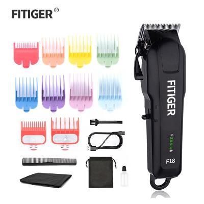 China Limit 4 Combs Low Noise Electric Loud Clipper Power Hair Trimmers And Clippers Trimmer Rechargeable Hair for sale