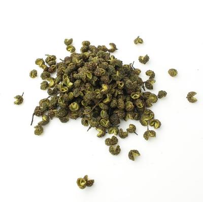 China Dried Green Peppercorns Dried Hot Sichuan Pepper Spicy Spices Herbs for sale