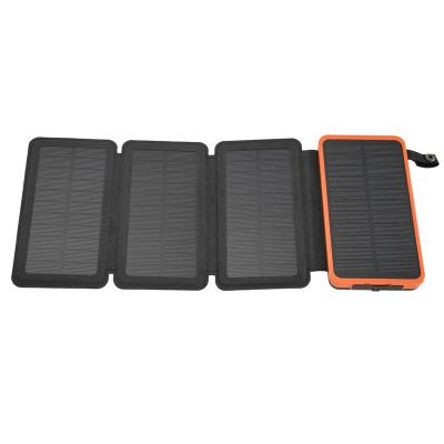 China 20000 Fast Charger 20000 Solar Portable Solar Mobile Power Power Bank Support Charging Charger Power Bank for sale