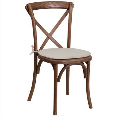 China Contemporary Classic Hotel Crossback Chair Banquet Wedding Event Chairs Rentals for sale