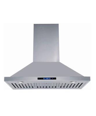 China Hotel SS Kitchen Appliances Range Hood / Side Wall Mounted Cooker Hood With Touch Control for sale