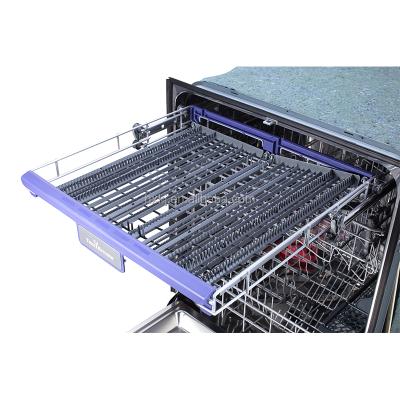 China Traditional Hyxion Housing Stainless Steel Slim Style Dishwasher Machine for sale