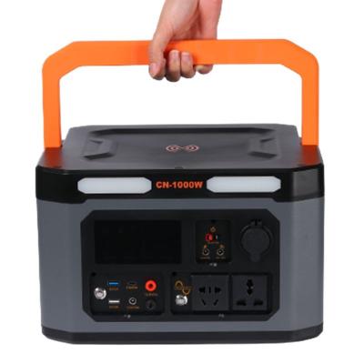 China Type C 2022 MPPT 700W 500W 300W Home 110v 220v 1000W Portable Solar Outdoor Portable Generator Power Station for sale