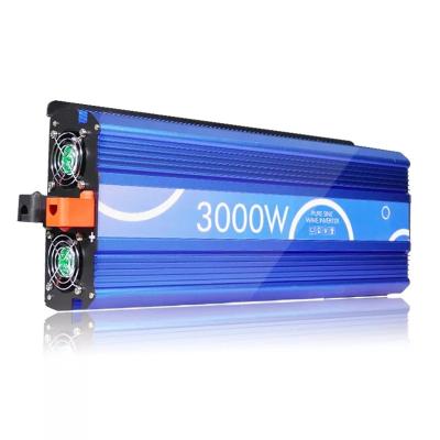 China Pure Sine Wave Home Used Inverter DC 12v/24v To AC Voltage Transformer Power Converter Solar Inverter 110V/220V 1000W 1600W 2000W 3000W for sale