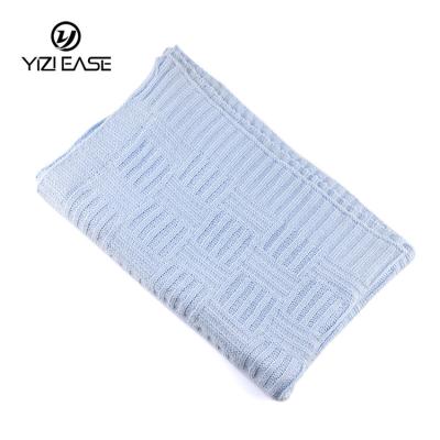 China PORTABLE Polyester Knitted Soft Comfortable Woven Sofa Towel Throw Sofa Blanket Baby Throw Blanket For Sofa for sale