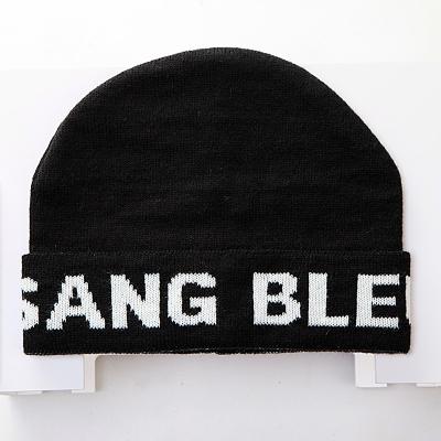 China COMMON Best Selling Goods Using Warm Chunky Custom Label Winter Knitted Hat for sale