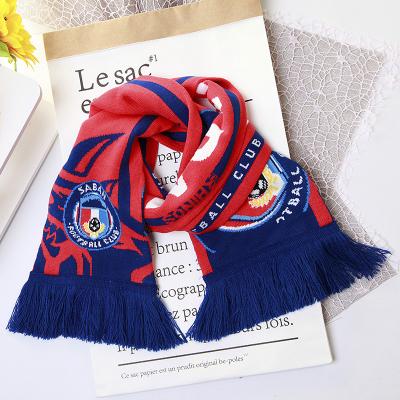 China 2021 high quality wholesale medium acrylic soft knitted scarf for sale