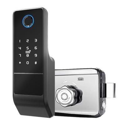 China Home/office/room school.etc Tuya Digital Wifi Door Smart Home Fingerprint Handwriting Electric Lock for sale