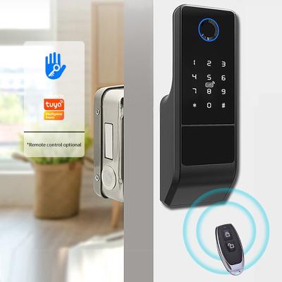 China Home/Office/School.etc Room Biometric Lock Tuya Wifi Smart Handwriting Electronic Door Fingerprint Security With App for sale