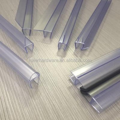 China KECO Modern High Quality Bathroom PVC Seal Rubber Waterproof Strip For Shower Door Sliding Glass Door for sale