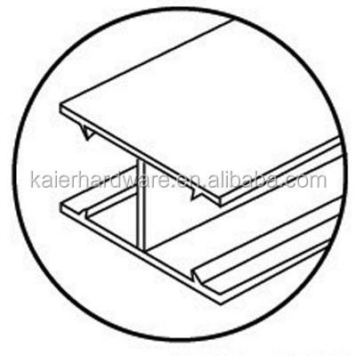 China hot sale 8 glass door connect strip, pvc gasket K-SE213 for sale