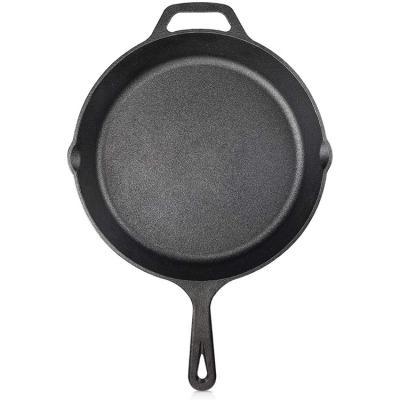 China New come stick cast iron cookware non viable cast iron grill pan for sale