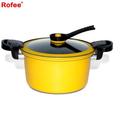 China 6 Liter Household Kitchen Explosion Proof Instant Pressure Cooker Low Stick Sustainable Non Coating for sale