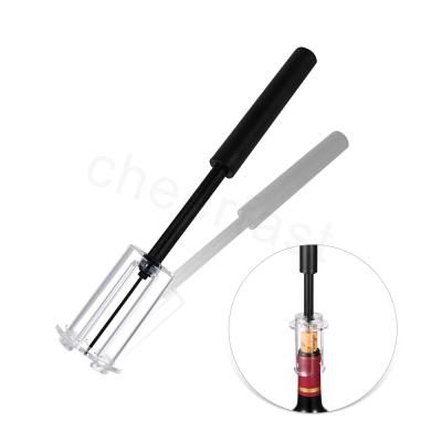 China Viable Most Popular Single Cork Opener Stainless Steel Pump Air Pressure Wine Bottle Corkscrew Easy Cork Remover Red Wine Air Pressure for sale