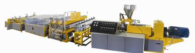 China Sound Insulated PVC Board Machine , 450kg/H Output PVC Sheet Making Machine for sale