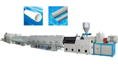 China Single Corrugated PVC Pipe Making Machine , High Output Hdpe Pipe Production Line for sale