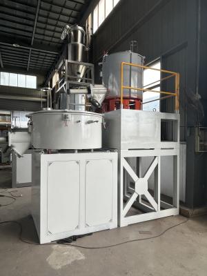 China 500/1000 Stainless Steel Plastic Mixer Combination For Mixing PVC Raw Material for sale