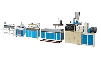 China Plastic Wood Composite PVC Profile Extrusion Line , Upvc Profile Extrusion Machine for sale