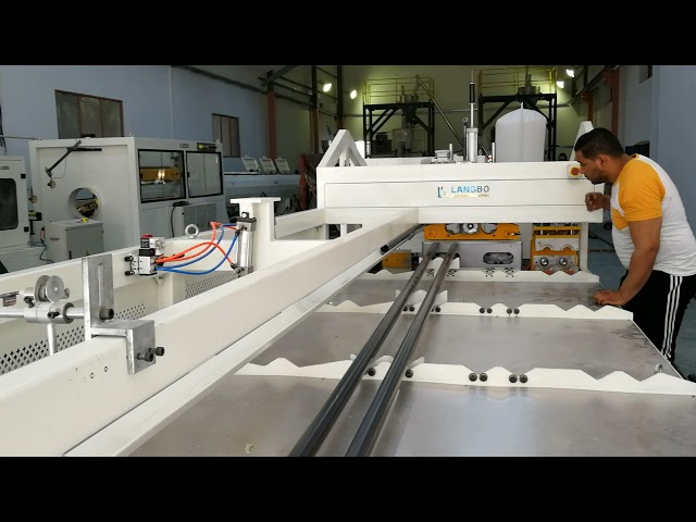 PVC Pipe Belling Machine 16 - 250mm Internal PLC System