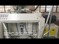 Professional Plastic Pelletizing Machine DIE FACE CUTTING 45KW Main Motor Power