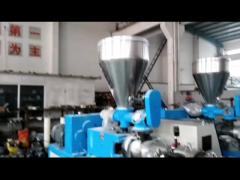 Drainage PVC Pipe Making Line With 80/156 Extruder And Socketing Machine