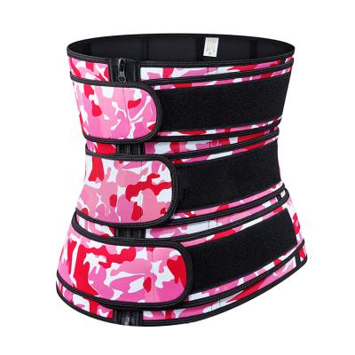 China Advance Antibacterial The Industry Leading Three Flower Training Corset Fancy Fashionable Floral Waist Trainer Belt For Women for sale