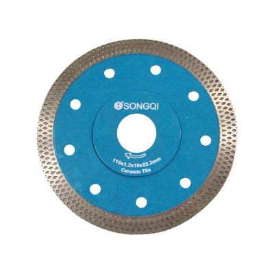 China Durable. Longer Lift 4.5 Inch Professional Diamond Saw Blade 115mm Ceramic Tiles Super thin Diamond Saw Blade for Cutting Tiles Ceramic for sale