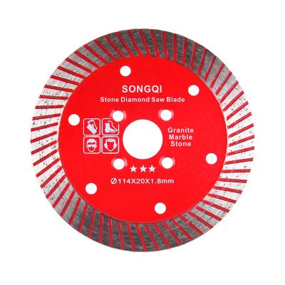 China Suitable for kinds of  porcelain hard ceramics quartz Segmented Diamond Saw Blade 4 1/2 Inch Granite SONGQI Super Thin Diamond Saw Blade for Cutting Marble and Granite for sale