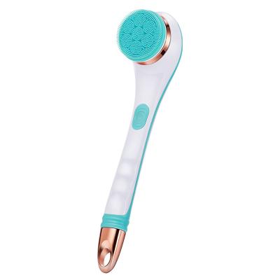 China Various Long Handle Electric Massage Silicone Bath Body Brush Factory Manufacture for sale