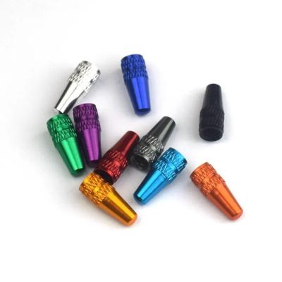 China Aluminum Alloy Road MTB Track Racing French Bike Tube Tire Mini Tire Wheel FV Valve Cover Presta Valve French Bike Accessories for sale