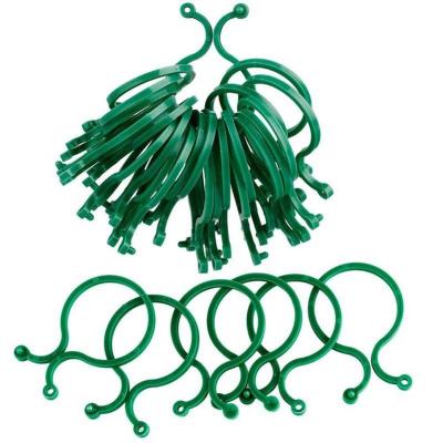 China Garden Plant Clips Vegetable Growing Plant Upright Ring Vine Support Garden Standing Plastic Bundled Tools - for sale