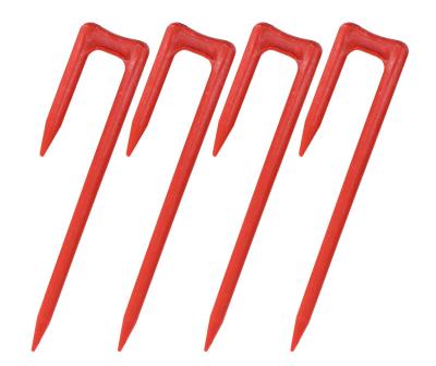 China Plant Stem Stolon Fixator Garden Strawberry Fork Watermelon Fork Tie Down Fixture Clamp Clip Plant Support - for sale