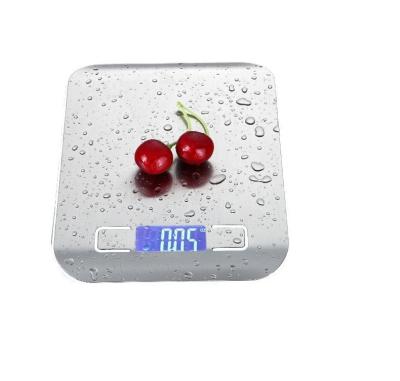 China With Postal Kitchen Scale Stainless Steel Postal Balance 5Kg 1g Scale Digital Diet Scale Measuring LCD Display Electronic Scales 10/5Kg for sale