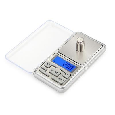 China With Electronic Scale Mini Pocket Digital Scale LCD Display Food Tray 100/200/300/500gx0.01/Jewelry Scale High Accuracy Kitchen Medicinal Scale for sale