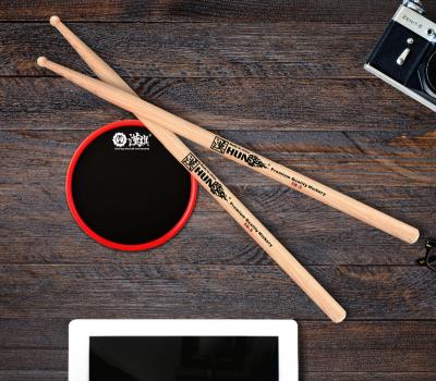 China Portable Drum Accessories 6 Inch Silicone Rubber Drum Pad Percussion Practice Pad for sale