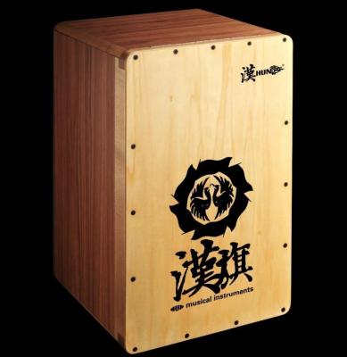 China Collapsible Hand Drum Percussion OEM Cajon Wooden Drum for sale