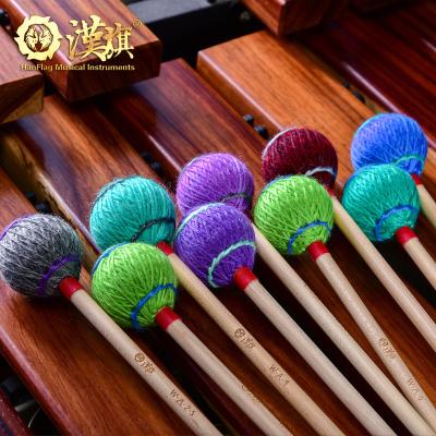 China Maple+Rubber+Wool Hanflag Marimba Mallet W-A-9 for sale