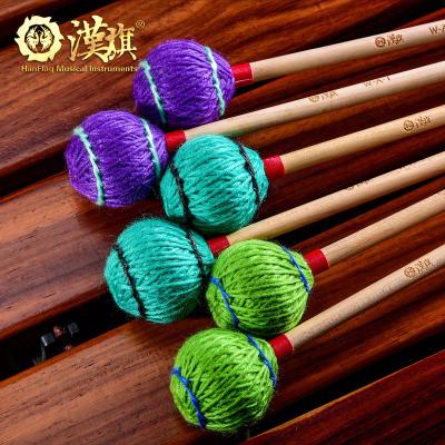 China Maple+Rubber+Wool Hanflag Marimba Mallet W-A-8 for sale