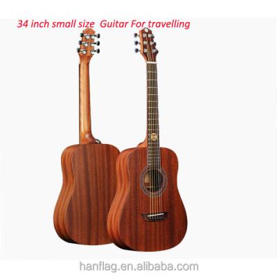 China Mahogany Cheapest Laminated /spruce Acoustic Guitars 34