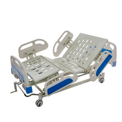 China Manual Easy Operate Factory Direct Sale Manual Hospital Bed Hospital Bed Medical Care Bed for sale