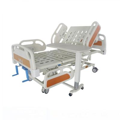 China Hospital /Care Homes/Medical Rehabilitation Center Elderly/Home Hot Selling Care 3 ABS Crank Manual Multifunctional Hospital Bed For Patient for sale