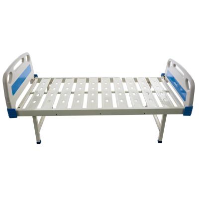 China Reliable ABS Flat Clinic Hospital Metal Best Price Medical Bed for sale